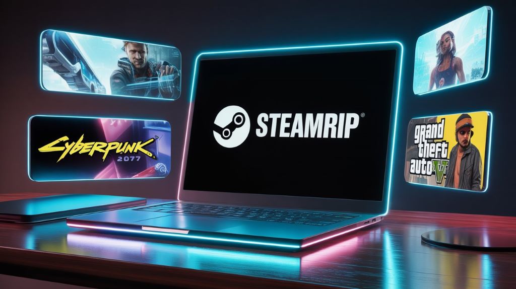 SteamRip site banner